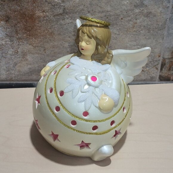 Angel Luminary Flameless LED Light Candle Changes Colors Christmas Decor Figurin - Picture 16 of 16